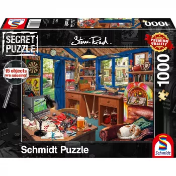 Steve Read: Secret Puzzle - Vaters Workshop (1000 dalių)