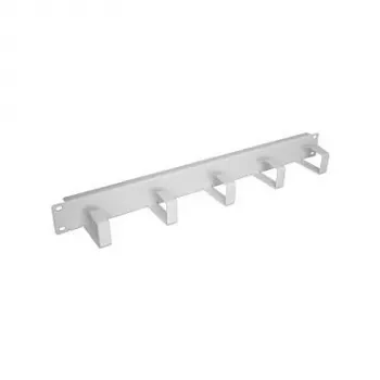 EFB-Elektronik 48,30 cm (19) 1HE kabelių valdymo skydas, 5 laikikliai, plienas RAL7035 Gamintojas: EFB Elektronik (699995.1)