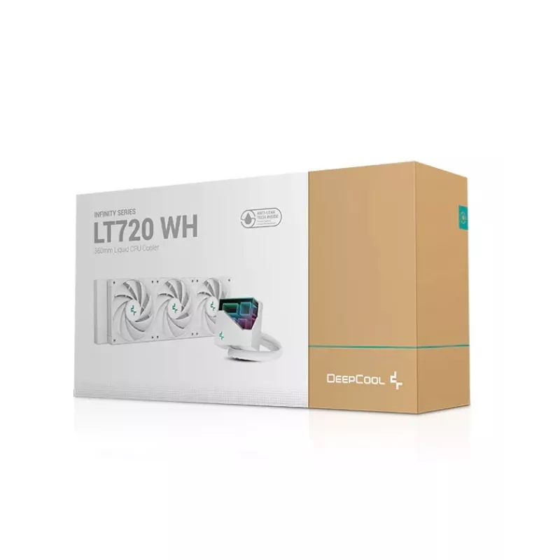 LT720 procesorių skysčio aušinimo sistema 1 vnt. balta 120 mm