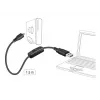 USB laidas DeLOCK 84803 USB 2.0 1,5 m USB A Micro-USB B Juodas