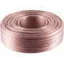 Garsiakalbio kabelis ShiverPeaks 06-151011, 0,75 mm² (24×0,2) CCA, permatomas, 25 m