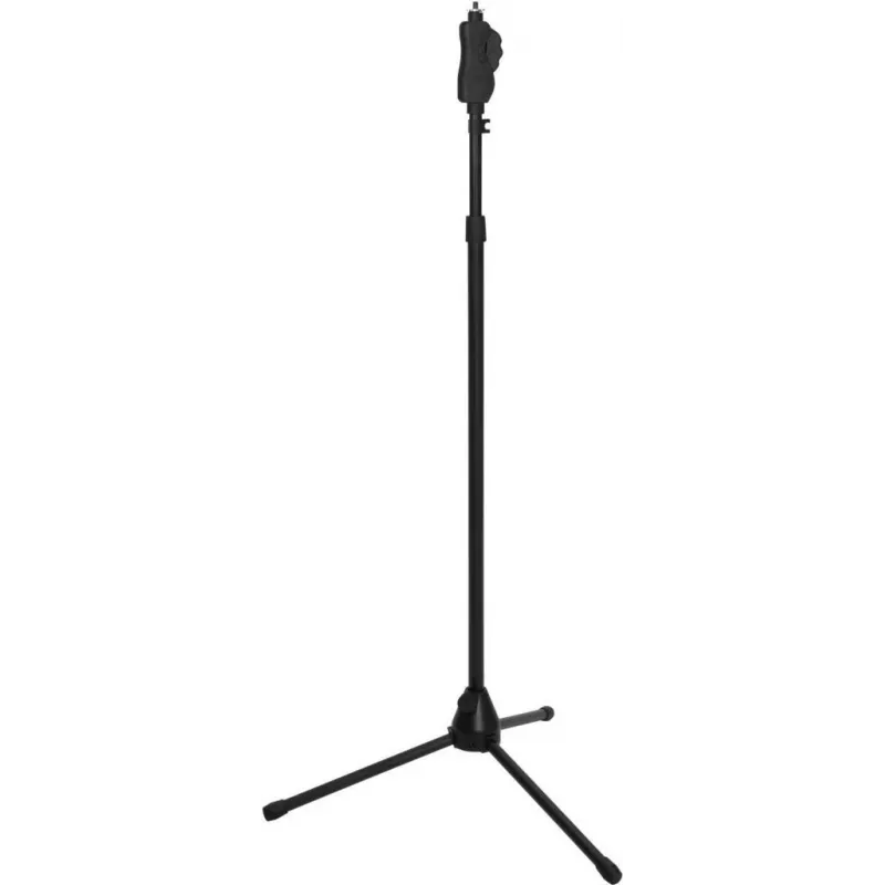 Mikrofono stovas Omnitronic MS-3 su strėle, juodas