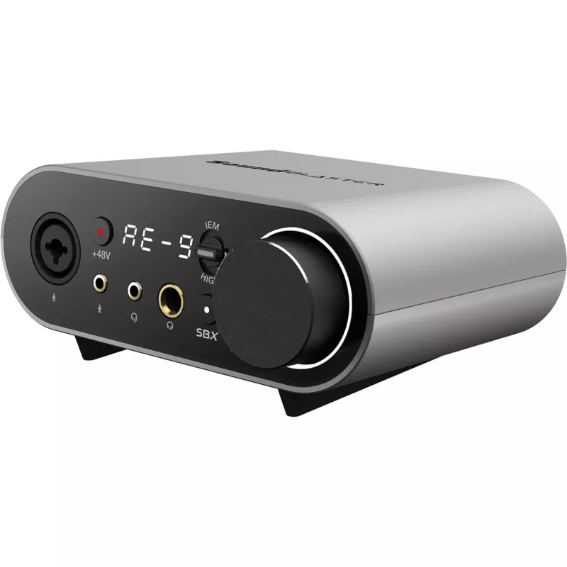 Garso plokštė Creative Labs SoundBlaster AE-9 — 32 bitų / 384 kHz atkūrimas ir įrašymas