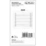 Kišeninis kalendorius Herlitz 50047642 32 puslapiai juoda balta