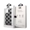 Karl Lagerfeld KLHCP14MLMNMK iPhone 14 Plus 6.7 kietas dėklas juodas / juodas Liquid Glitter Monogram