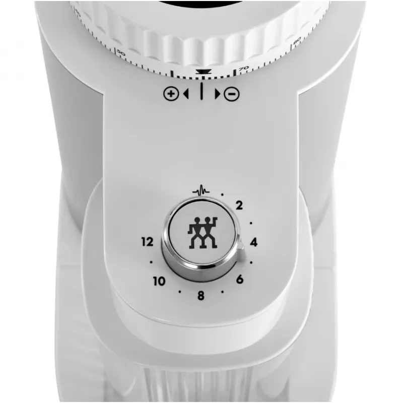 Burr grinder ZWILLING Enfinigy 135 W Sidabrinė Balta