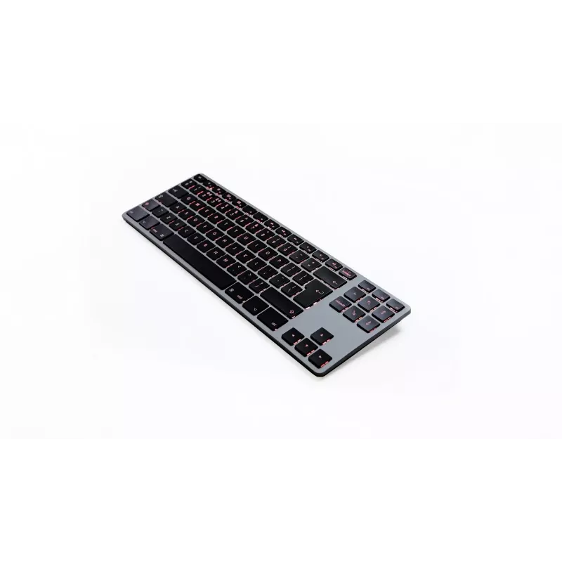 Klaviatūra aliumininė Mac Tenkeyless RGB Space Gray
