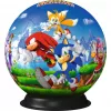 3D dėlionės kamuolys Ravensburger Sonic the Hedgehog, 72 vnt., modelis 11592
