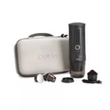 Outin Nano 7500mAh nešiojamas kavos aparato rinkinys (pilka) + apsauginis dėklas