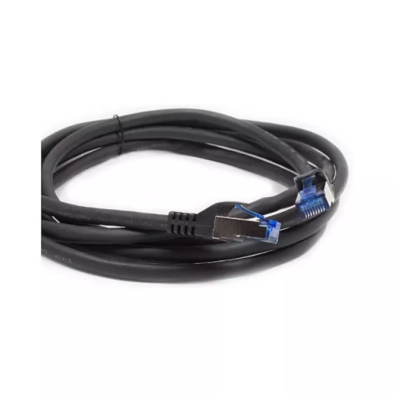 Good Connections Cat.6A komutacinis kabelis SmartFLEX HF juodas 0,25m