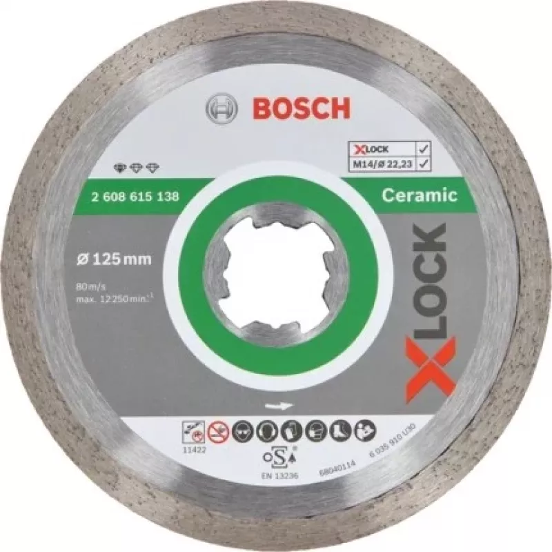 Bosch 2 608 615 138 kampinio šlifuoklio priedas Pjovimo diskas