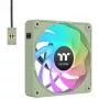 Thermaltake CT140 EX Reverse ARGB 140mm ventiliatorius, 3 vnt. rinkinys - Matcha Green