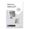 Qoltec 51050 Filtri Privacy per Display (13,3) (11.59, 16:9), Pellicola Protettiva per Notebook