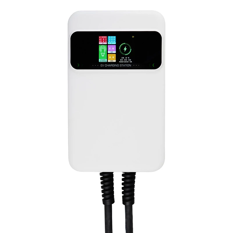 Sieninis įkroviklis Besen SQ20-11KW-APP 11 kW Type 2 elektromobilių įkroviklis, montuojamas ant sienos