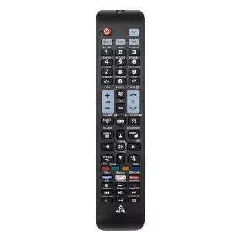 Nuotolinio valdymo pultas SBOX RC-01400 — universalus pakaitalas televizoriams, priedėliams ir DVD grotuvams