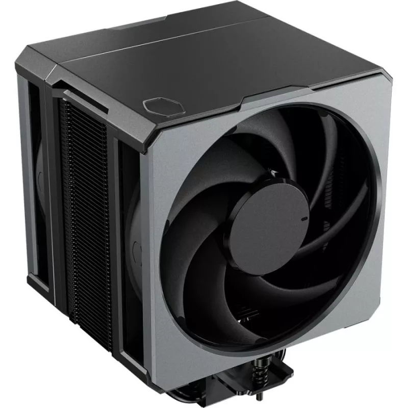 Oro aušintuvas Cooler Master Hyper 612 APEX 120 mm juodas, 4 šilumos vamzdeliai, 2400 RPM, 75,2 CFM, 4 kontaktų
