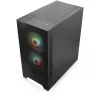 PC Case Set Silentware Flow 100 ARGB MESH — 2×140 mm priekyje, 1×120 mm gale