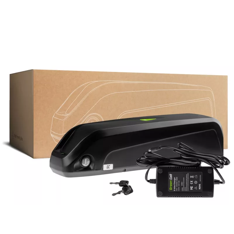 Baterija Green Cell EBIKEGCF03 48V 14500mAh ličio jonų juoda