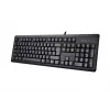 A4Tech KR-92 klaviatūra universali USB QWERTY anglų juoda