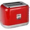 Skrudintuvas Kenwood TCX751RD 2 riekėms 900 W, metalinis korpusas, raudonas, 160×272×257 mm