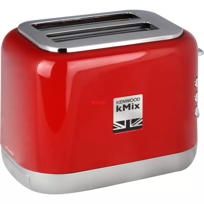 Skrudintuvas Kenwood TCX751RD 2 riekėms 900 W, metalinis korpusas, raudonas, 160×272×257 mm