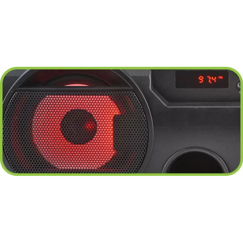 Nešiojamas garsiakalbis Rebeltec SoundBox 440, juodas