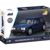 Lietas metalinis automobilio modelis Cobi Volkswagen Golf GTI 1976–1983, mėlynas, mastelis 1:35