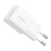 Baseus P10110909213-00 USB-C GaN5 mini 25W mains charger Balta