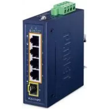 Nevaldomas jungiklis PLANET IP30 IGS-514PT 4 prievadų Gigabit Ethernet PoE