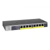 NETGEAR GS108PP Nevaldomas Gigabit Ethernet (10/100/1000) maitinimas per Ethernet (PoE) juodas