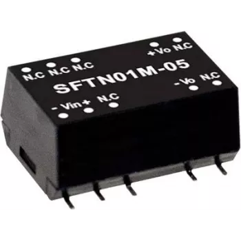 Maitinimo adapteris MEAN WELL SFTN01L-12 1W 12V Įvestis 4.5-5.5V