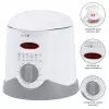 Clatronic FFR 2916 Single 1 L Stand-alone 900 W Deep fryer Pilka, White