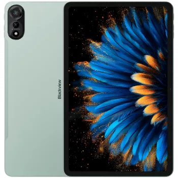 Blackview MEGA 2 SET LTE 12 colių FHD+ IPS 1200x2000 60Hz 12GB+256GB Unisoc T615 aštuonių branduolių 1,6 GHz priekinė kamera 8 MP, galinė 16 MP, 9000 mAh + įkrovimas 18 W greitas / kabelis, dėklas, rašiklis, pelė, klaviatūra