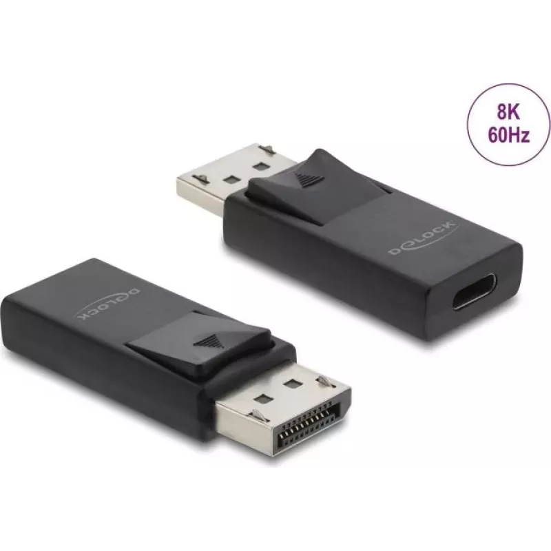 DELOCK USB Type-C į DisplayPort adapteris 8K su HDR ir HDCP palaikymu