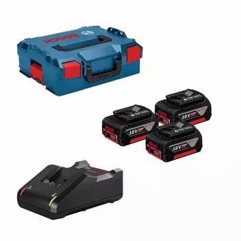 Atsuktuvas BOSCH AKUMULIATORIUS 18V 5,0Ah x3 +KROVĖKLIS GAL 18V-40 +LB 0615990L3T OEM