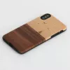 man and wood išmaniojo telefono dėklas iPhone X/XS – modelis mare, juodas