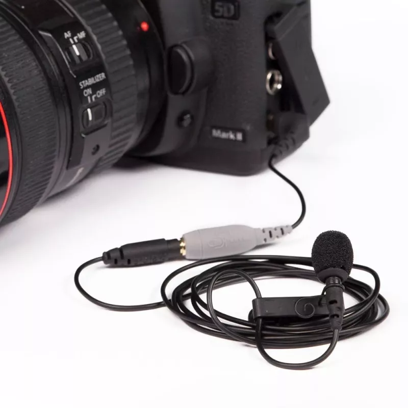 Lavalinis mikrofonas RØDE smartLav+ — laidinis įvairiakryptis 3,5 mm, 20–20 000 Hz, -35 dB jautrumas, 2 vnt., nešiojimo dėklas