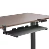 Maclean MC-839 slydimo platforma klaviatūrai | Po stalu esantis stalčius klaviatūrai ir pelei | Užspaudžiamas klaviatūros padėklas | Ergonomiškas darbo vietos sprendimas