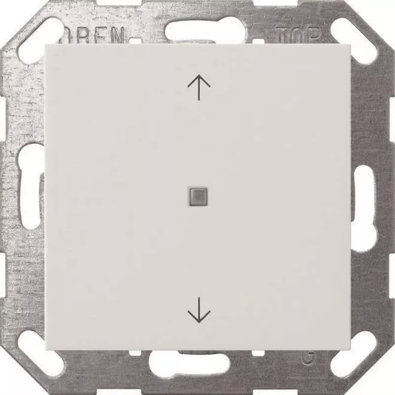 gira KNX mygtuko svirtis, 1 vieta, grynai balta (modelis 517203)