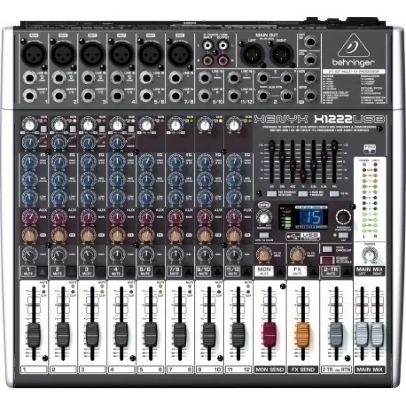 Behringer X1222USB 4 kanalų garso maišytuvas