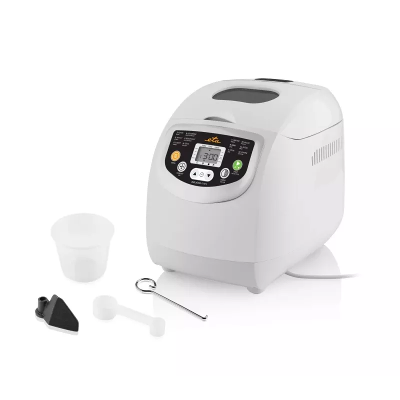 Bread maker ETA DELICCA 600 W, 1 kg max loaf, White, programs: gluten-free, sweet, white, whole-grain