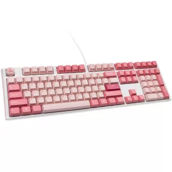 Ducky One 3 klaviatūra žaidimams USB QWERTY angliška rožinė