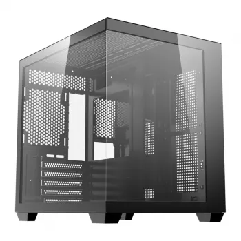 Kompiuterio korpusas DarkFlash B275 (juodas) ATX/mATX bokšto korpusas