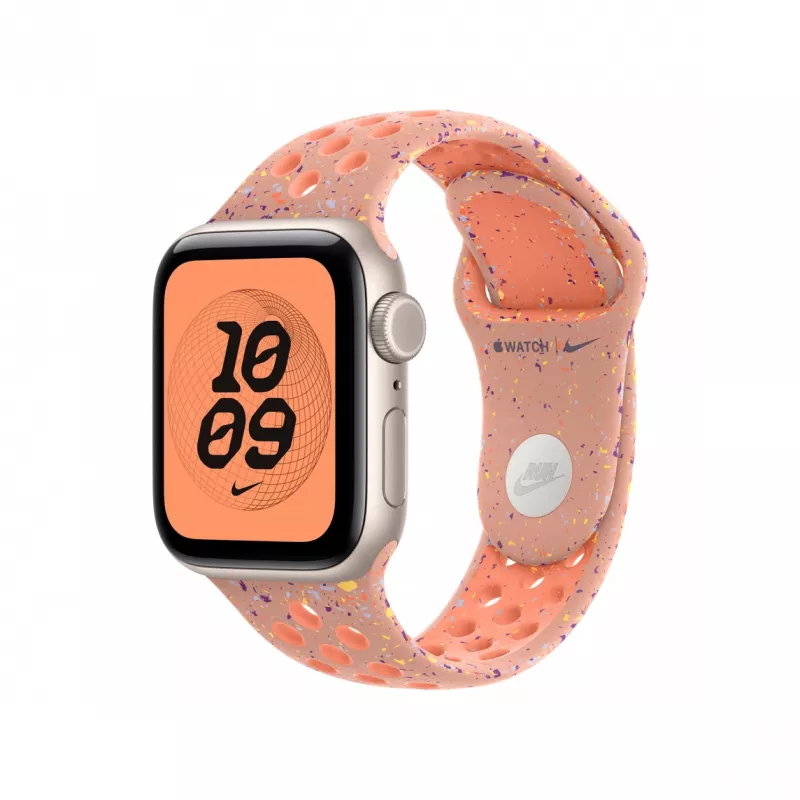 Apple MGA44ZM/A išmaniojo nešiojamo įrenginio priedų apyrankė rožinė aliuminio, fluoroelastomeras
