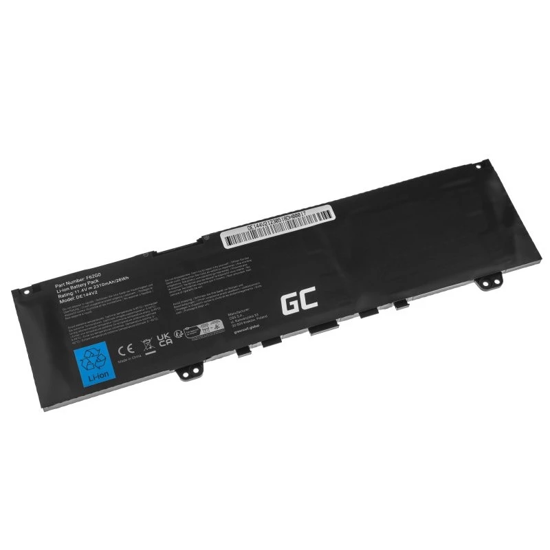 Baterija Green Cell DE144V2, skirta DELL Inspiron 13 5370 7370 7373 7380 7386 Vostro 5370