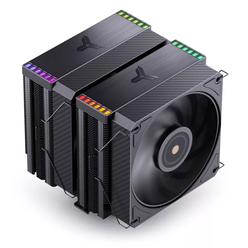 CPU aušintuvas Jonsbo HX6280 PWM RGB 130 mm, juodas
