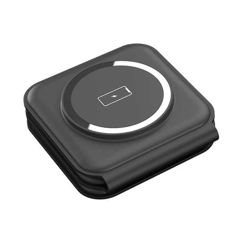 Choetech T588-F 3in1 Magnetic Wireless Charger 15W (juodas)