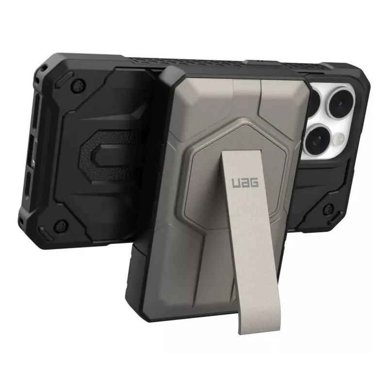 Urban Armor Gear 9B4411114036 išorinė baterija 10000 mAh Belaidis įkrovimas Juoda, Titanas