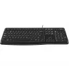 Logitech K120 klaviatūra USB QWERTY ispanų juoda (920-002499)