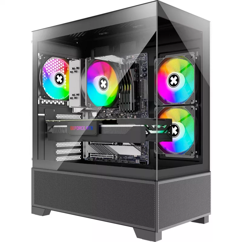 Miditower ATX korpusas be PSU XG172 Xilence